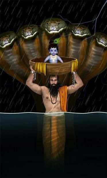Janmashtami Live wallpaper – Lord Krishna Birthday screenshot 1