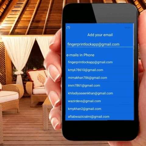 App lock fingerprint स्क्रीनशॉट 3