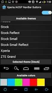 Xperia/AOSP NavBar Buttons screenshot 1
