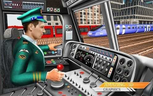 City Train Driving Sim 2018: Train Driving Games screenshot 10