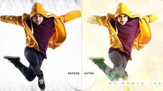 My Photo Lab Editor - Photo Editor 2018 स्क्रीनशॉट 3