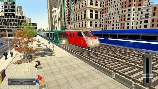 City Train Driving Sim 2018: Train Driving Games screenshot 1
