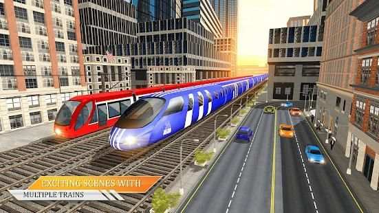 City Train Driving Sim 2018: Train Driving Games screenshot 4