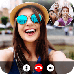 Fake Video Call : Girlfriend Fake Time Simulator आइकन