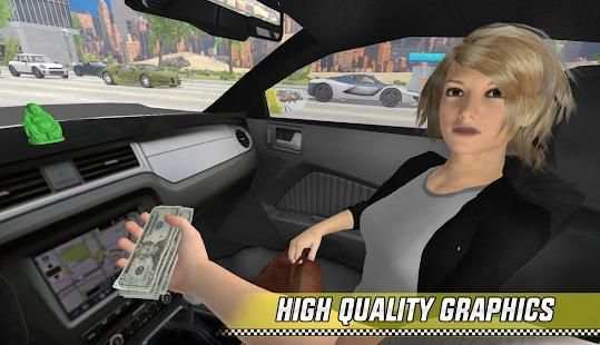 Taxi Game Driving Simulator screenshot 9