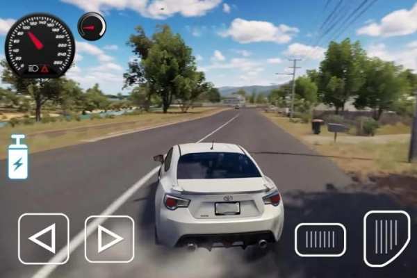 Driving Toyota Car Game स्क्रीनशॉट 1