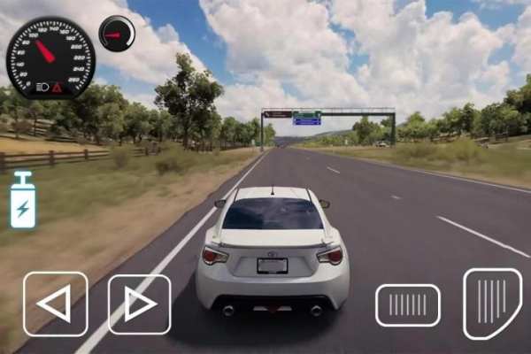 Driving Toyota Car Game स्क्रीनशॉट 2