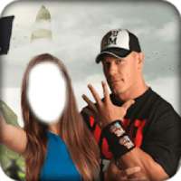 Selfie With John Cena-Photo Name with Cena on 9Apps