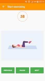 Abs Workout - 30 Days Fitness App for Six Pack Abs screenshot 1