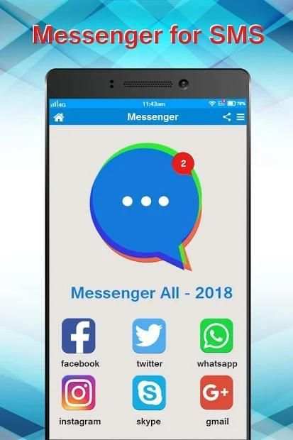 Messenger for All Social Networks screenshot 5