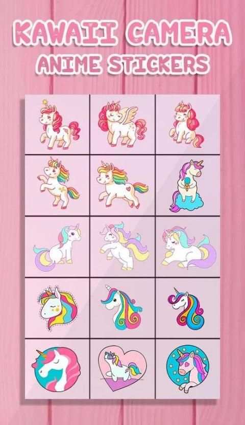 Kawaii Camera Anime Stickers screenshot 6