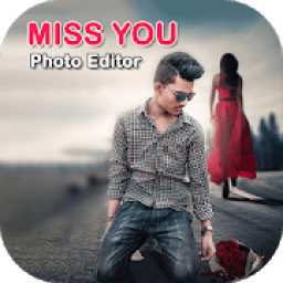 Miss You Photo Editor आइकन
