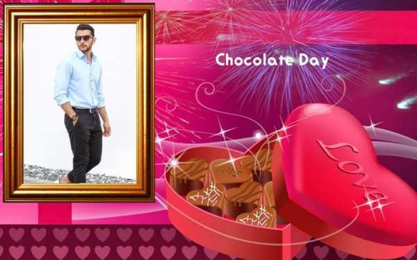 Chocolate Day Photo Frame Editor screenshot 4