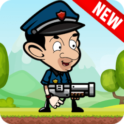 Shooter Mr Bean The Policeman Adventures Game icon