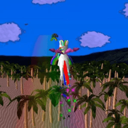 Pony on the rainbow आइकन