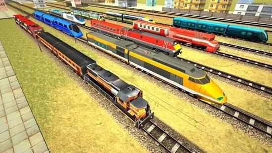 3D Train Racing Driver screenshot 1