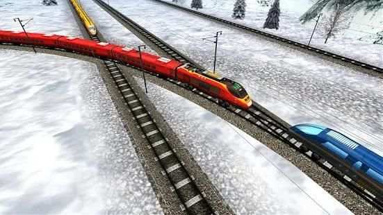3D Train Racing Driver स्क्रीनशॉट 4