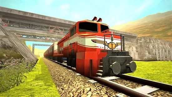 3D Train Racing Driver screenshot 7