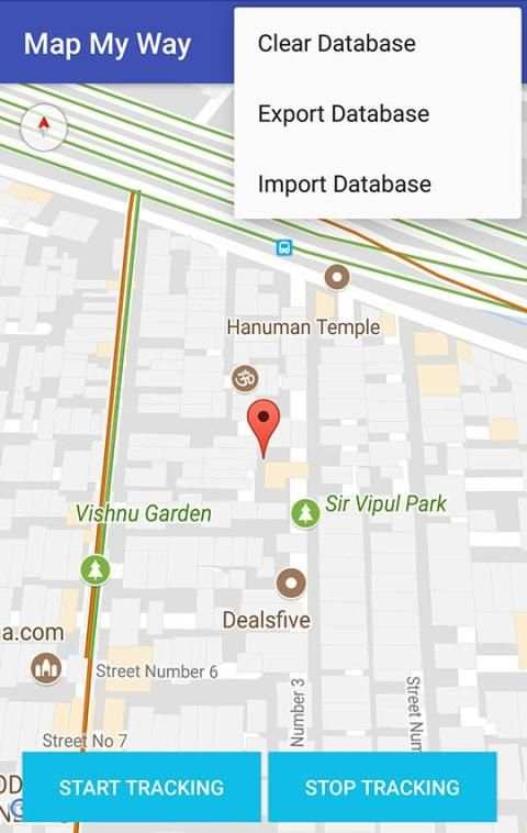 Map My Way स्क्रीनशॉट 1