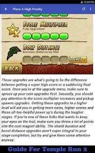 Guide for Temple Run 2 screenshot 3