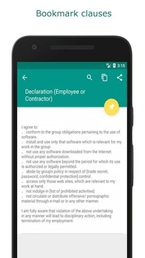 Employment Agreement screenshot 2
