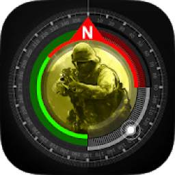 Compass GPS Pro Military Compass with camera