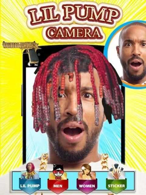 Lil Pump Hair Photo Editor screenshot 1