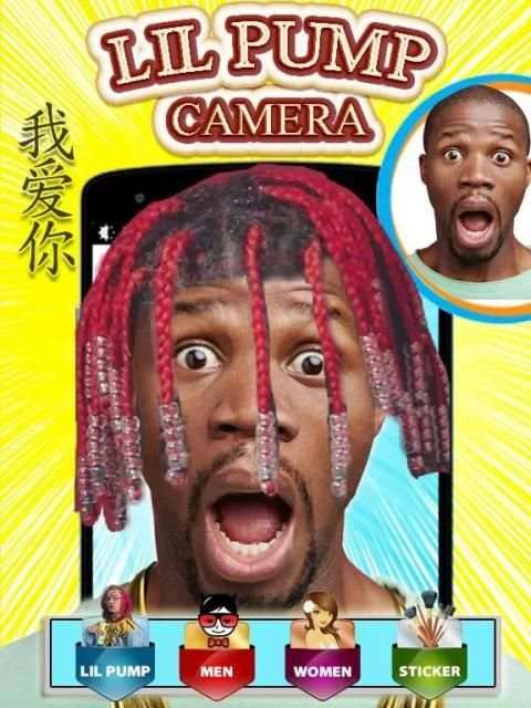 Lil Pump Hair Photo Editor screenshot 3