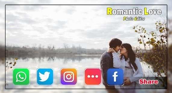 Romantic Love Photo Editor screenshot 1