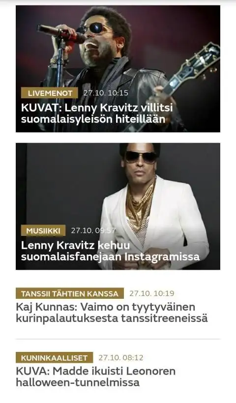 MTV Uutiset Screenshot