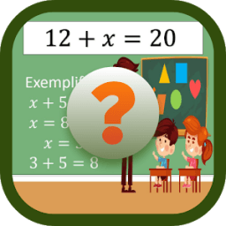 Equações lineares - adivinhe o valor de x icon