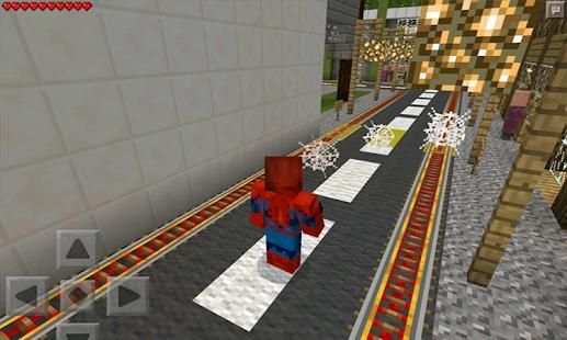 Mod PE :Spiderman City screenshot 2