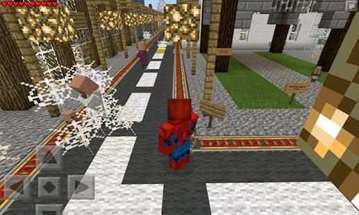 Mod PE :Spiderman City screenshot 3