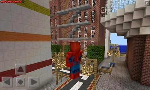 Mod PE :Spiderman City screenshot 1