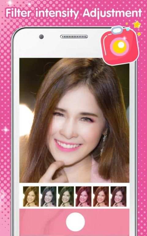 Lovely Pink Camera Filters screenshot 2