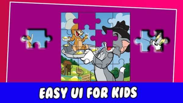 Jigsaw Tom Puzzle Jerry Game screenshot 2