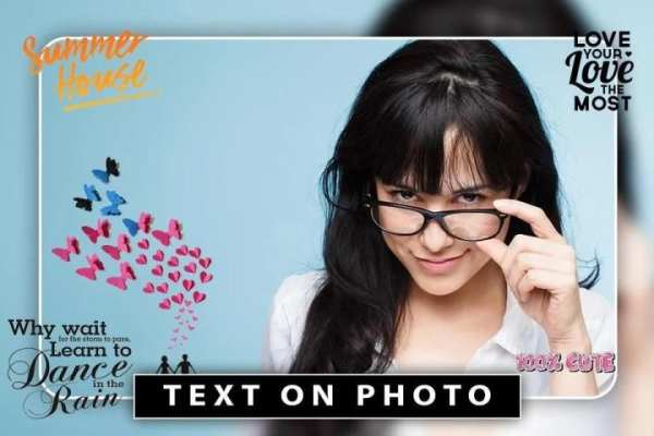 Text on Photo : Add text to Photo screenshot 3