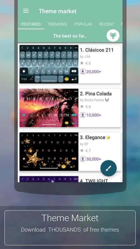 ai.type keyboard Lite screenshot 1