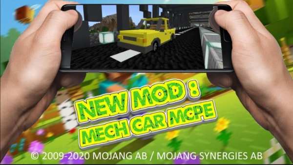 New Mod : Mech Car MCPE screenshot 4
