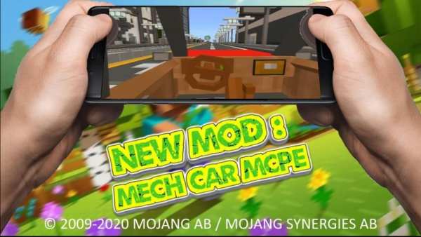 New Mod : Mech Car MCPE screenshot 2