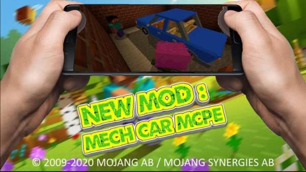 New Mod : Mech Car MCPE screenshot 1
