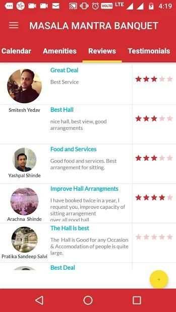 HallOnRent स्क्रीनशॉट 4