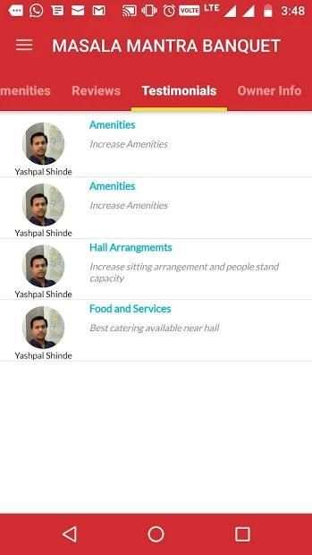 HallOnRent screenshot 3