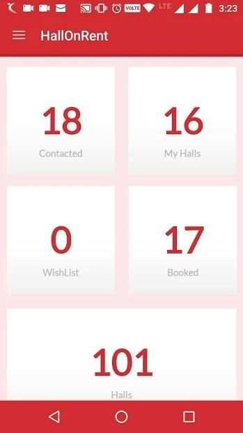 HallOnRent screenshot 7