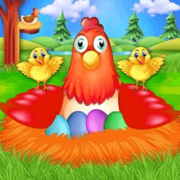 Chicken Farm breeding game أيقونة