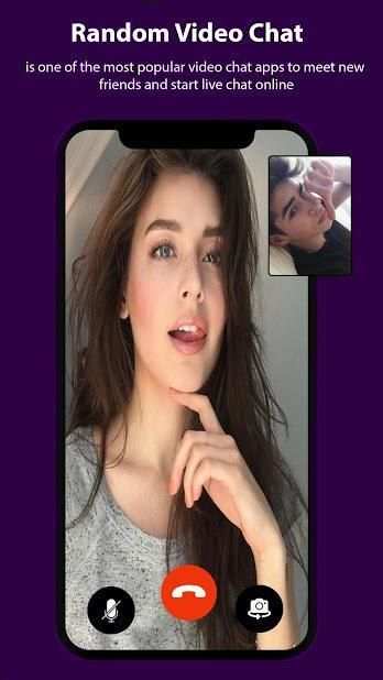 Random Video Call Live - Girls Video Chat App स्क्रीनशॉट 3