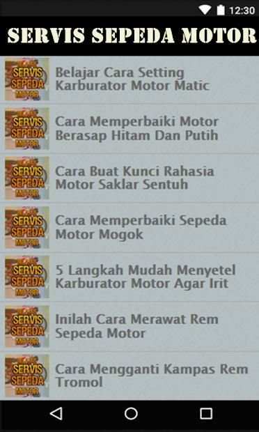 Panduan Servis Sepeda Motor Lengkap screenshot 2