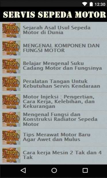 Panduan Servis Sepeda Motor Lengkap screenshot 4