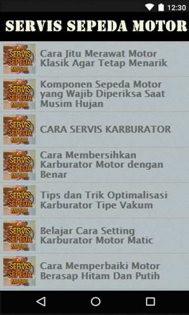 Panduan Servis Sepeda Motor Lengkap screenshot 3