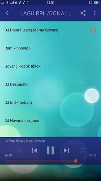 Lagu RPH dan DJ Donal terbaru Offline screenshot 2